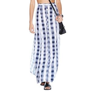 MINKPINK Plaid Maxi Skirt